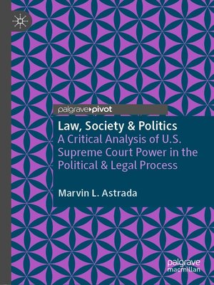 cover image of Law, Society & Politics